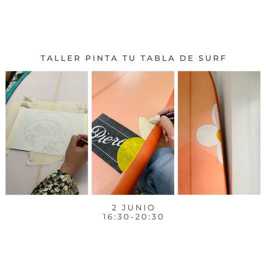 Junio 2 - Taller pintar Tablas de Surf