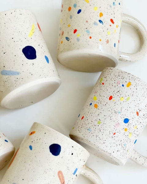 Taller madres&niños pintar tazas 10 Mayo