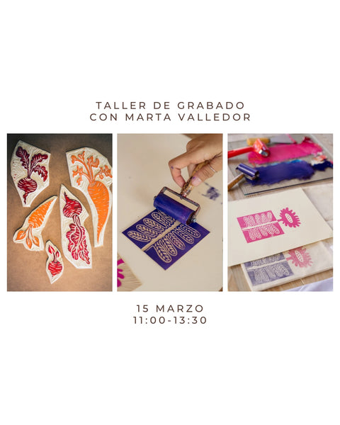 Marzo 15 - Taller de grabado con linóleo