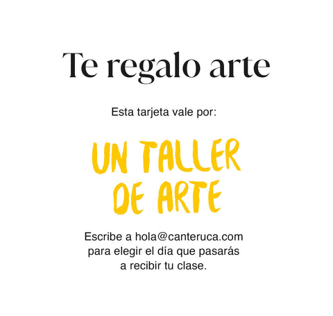 Regala un taller y elige luego