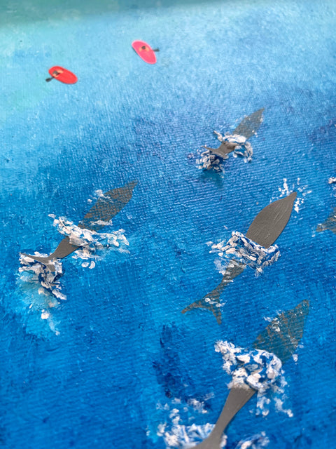 Entre delfines