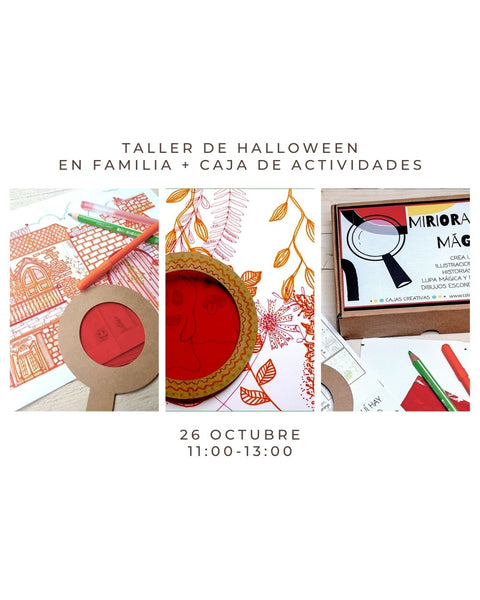 Octubre 26 - Taller de Halloween + caja de actividades