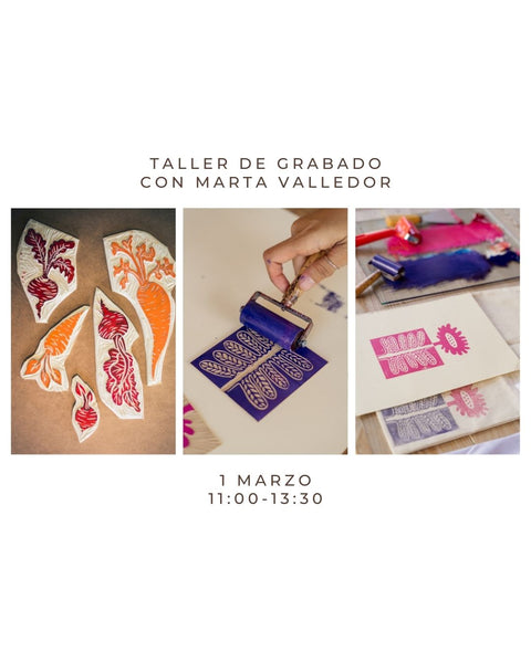 Marzo 1 - Taller de grabado con linóleo