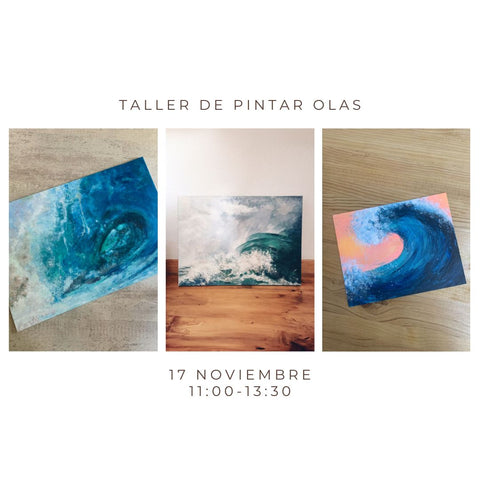 Noviembre 17 - Taller de pintar olas